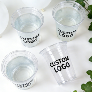 Gobelets en plastique PET à paroi simple de 32 oz (90 mm) pour mariage, camping, avec surprise personnalisée, vaisselle jetable pour fête - Product Image 6