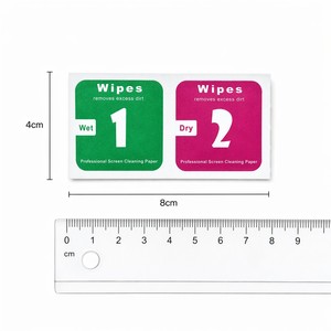 Toallitas Desechables Húmedas y Secas <span class=keywords><strong>para</strong></span> Limpieza <span class=keywords><strong>de</strong></span> Pantallas, Papel <span class=keywords><strong>de</strong></span> Limpieza <span class=keywords><strong>para</strong></span> <span class=keywords><strong>Lentes</strong></span> <span class=keywords><strong>de</strong></span> Cámaras, Teléfonos Móviles y Tabletas, Logotipo Personalizado, Limpiador Portátil Cuadrado OEM - Product Image 2