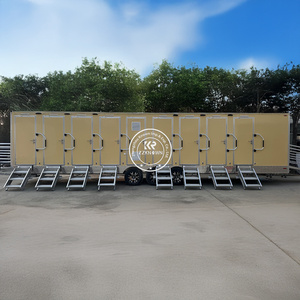 Prix d'usine Chine Chariot de toilettes mobile de luxe pour extérieur, camping et camping-car - Product Image 5