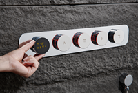 SUNDREAM thermostat intelligent robinet de bain noir mat robinet de douche système de douche thermostat salle de bain ensemble de douche
