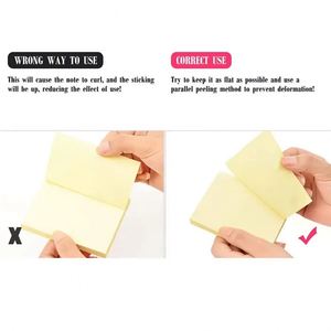 JX428 Promotional Customized Pad Paper Stickers Index Rectangular Desktop <b>Sticky</b> <b>Note</b> Set Leather Box Memo Pad With Custom Logo - Product Image 6