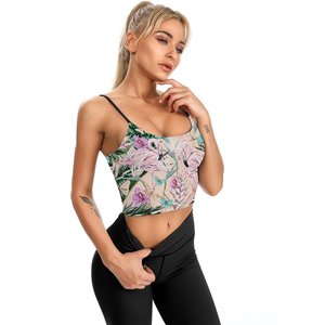 Camiseta sin mangas personalizada para <span class=keywords><strong>mujer</strong></span>, Top estampado por sublimación - Product Image 3
