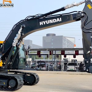 Excavatrice sur chenilles d'occasion HYUNDAI HX220HD de 22 tonnes, de taille moyenne à lourde, d'origine coréenne, pour travaux d'ingénierie municipale - Product Image 4