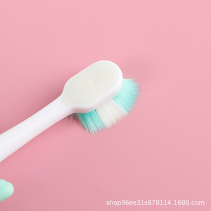 Children's Toothbrush Soft Bristles Donut Puppy Design For 0-4 Years Old Colorful Manual Toothbrush - Product Image 5