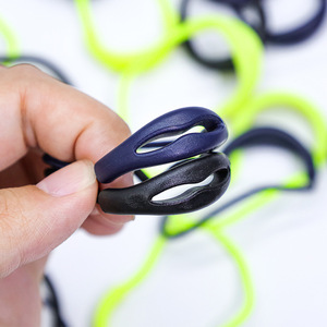 Deslizador de cremallera de silicona 3D personalizado, cuerda encerada, cabeza de goma de PVC con tirador de cremallera para ropa deportiva - Product Image 2