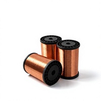 Fil magnétique en aluminium émaillé rond de classe 180 200 pour bobinage de stator et de rotor de moteur électrique
