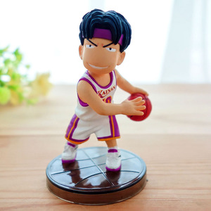 Statuette in PVC Versione Q Colorata della Squadra <span class=keywords><strong>Slam</strong></span> Dunk 5, Rukawa Maple, Sakuragi Kanagawa, Ornamenti Sportivi per Ragazzi - Product Image 4