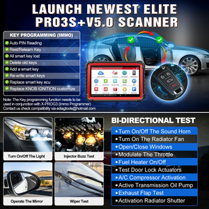 LAUNCH 2025 X431 PRO3S+ V5.0 <strong>Full</strong> <strong>System</strong> Car Diagnostic <strong>Tool</strong> 12V <strong>Vehicle</strong> Without OBD1 Connector - Product Image 3