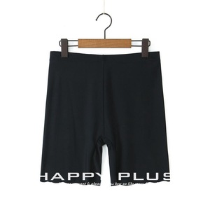 Shorts de Seguridad de Cintura Alta Runqi para Mujer, Talla Grande, Ropa Interior, Color Piel Oscuro, Tejido de Nailon, Capa Base, Talla Extra Grande - Product Image 3