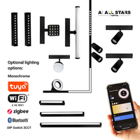 Spot LED sur rail magnétique 220V haute tension, style moderne, intensité variable, contrôle Bluetooth, pour éclairage suspendu