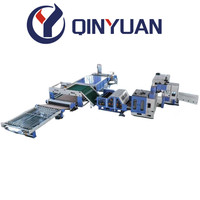 Ligne de production de ouate sans colle, sans fibres collantes, pour la fabrication de rouleaux de fibres de polyester pour édredons et matelas