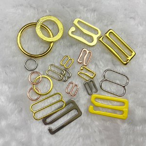 G Hook Hardware <span class=keywords><strong>pour</strong></span> sacs à dos Ceintures Sacs à main Large Bra Strap Slider Hooks for Swimwear or Bra Making 32mm - Product Image 3