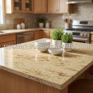 Dalles de granit Colonial Gold de qualité export, pierre naturelle durable pour les projets de construction - Product Image 2