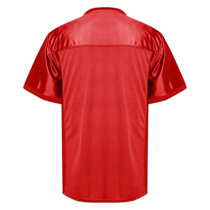 Maillot de football oversize urbain pour homme, style hip-hop, décontracté, sportif, 100 % polyester, léger et respirant - Product Image 5