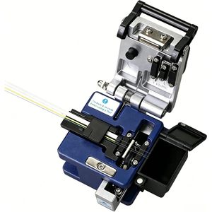 Cisailleuse à fibre optique SAIVXIAN FC-61S, 16 points de cisaillement, avec collecteur de débris et lame de rechange pour la découpe de câbles à fibre optique - Product Image 1