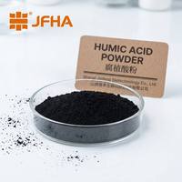 Bubuk Asam Humat HA 51%-60% Leonardite Pengkondisi Tanah Massal 60-100 Mesh Suplemen Humus untuk Pertanian 1 Ton Kantong Jumbo