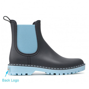 OEM Custom <span class=keywords><strong>Chelsea</strong></span> Shortie <span class=keywords><strong>stivali</strong></span> da pioggia leggero Design impermeabile per uso estivo e invernale fornitore all'ingrosso - Product Image 1