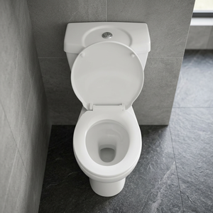 Inodoro de Dos Piezas de Cerámica Blanca con Certificación CUPC, Inodoro de Descarga por Arrastre, Montado en el Suelo, para Baño - Product Image 5
