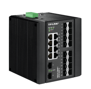 Commutateur industriel géré TP-LINK TL-IS500-8G18F Layer 3 8 ports Gigabit RJ45 pour réseau de cœur d'alimentation d'usine - Product Image 2