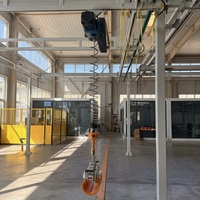 Palans de levage intelligents de 150 kg pour systèmes de grues aériennes et à flèche, équilibreur électrique monophasé avec contrôle en mode flottant