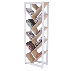 Unidade De Prateleiras Autoportante Estante De Madeira Cube Display Prateleira De Livros 9-Tier Estante