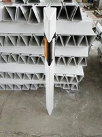 Poteau de guidage flexible en PVC/FRP pour marquage routier réfléchissant de sécurité en gros pour autoroutes et voies de circulation