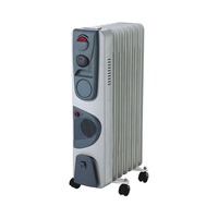 HY-B4 roulette rempli d'huile radiateurs chauffe-7fins/9fins/11fins/13 ailettes avec turbo ventilateur et 24 heures minuterie disponible
