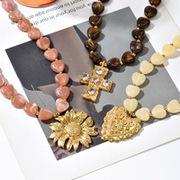 Collier Croix Grande Taille en Acier Inoxydable Personnalisable pour Femme – Bijou de Créateur de Haute Qualité