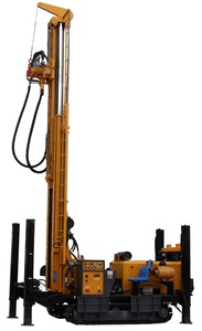 Machine de forage d'eau diesel portable sur chenilles, foreuse pneumatique pour puits d'eau 500m - Product Image 3