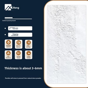 Pannello in Cemento Flessibile e Morbido, Pieghevole, Ultra-Sottile, Moderno, Ignifugo, Resistente al Calore, Grande Lastra per Rivestimento Esterno - Product Image 6