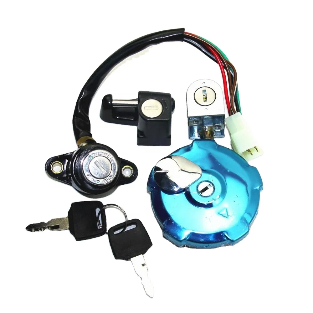CG150 запчасти для мотоцикла, набор замков для автоцикла, крышка топливного бака, Замок зажигания, переключатель