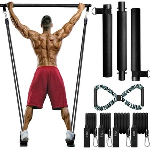 Bande De Résistance En Forme De 8 Avec Poignées, Bande élastique De Fitness, Exercices En Famille, Kinésithérapie, Label - Sport
