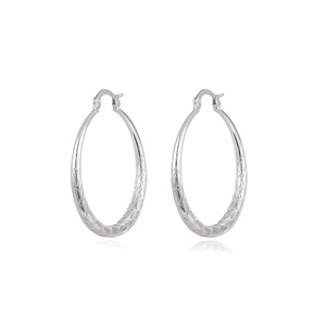 Orecchini a Cerchio Grandi Minimalisti, Gioielli Semplici e Lucidi dal Design Audace per Donne - Product Image 5