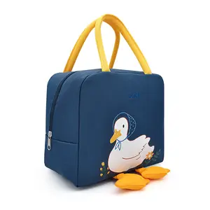 Hot Selling Thermal Insulated Lunch Box Bag Kids Tote Food Picnic Bag Cartoon Cute Lunch Bag For Girl