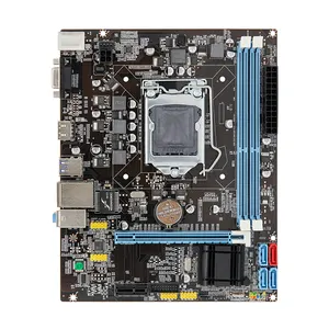 B75 OEM Motherboard B75 CHIPSET, Mainboard MATX LGA 1155 Motherboard Mendukung DDR3