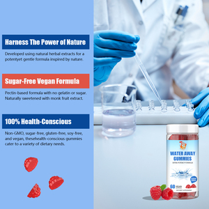Suplemento Herbal Water Away OEM para la Retención de Agua y Apoyo Inmunológico, Gomitas Water Away para Mujeres y Hombres - Product Image 2