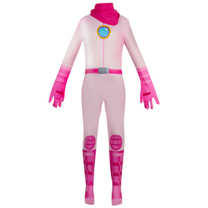 Traje de cosplay de princesa Peach para mujer, tela de poliéster y elastano, juego de rol de anime, primavera 2023, talla 110-180 - Product Image 5