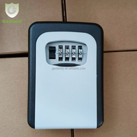Boîte à clés en plastique avec serrure à code, étanche, résistante aux intempéries, à fixer au mur, coffre-fort pour clés, code réinitialisable