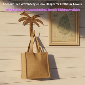 Porte-serviettes mural en métal à crochet unique pour vêtements, serviettes, chapeaux, utilisation dans la salle de bain, fixation murale ou <span class=keywords><strong>sur</strong></span> porte - Product Image 2