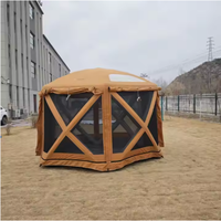La plus nouvelle tente gonflable hexagonale de dôme d'air pour la vente extérieure de camping