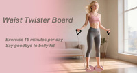 Catégorie de produit Planche d'équilibre pour l'exercice des femmes Machine de torsion de taille réglable Planche inclinée pour la torsion de la graisse du ventre