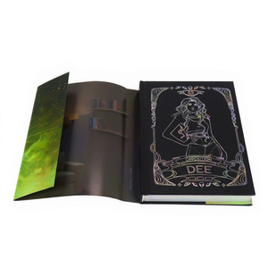 หนังสือปกแข็งฉบับพิเศษนิยายโรแมนติกแบบ OEM พร้อมปกหุ้ม ปกกระดาษแข็ง/กระดาษคราฟท์/กระดาษดูเพล็กซ์  ขอบฉีดสี - Product Image 1