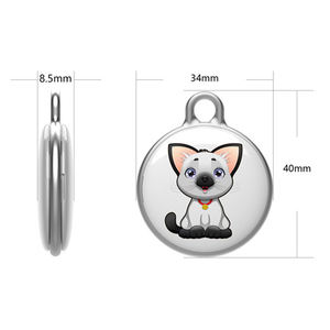 Étiquette Airtag intelligente pour chiens de compagnie, 50 pièces, porte-clé de voiture, localisateur sans fil, dispositif de suivi Anti-perte, alarme, pour enfants et animaux de compagnie - Product Image 6