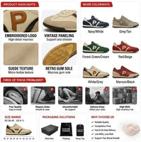 Fabricant OEM ODM de baskets, logo personnalisé, couleur, matériau, marque privée, chaussures pour hommes et femmes, baskets décontractées, chaussures rétro personnalisées