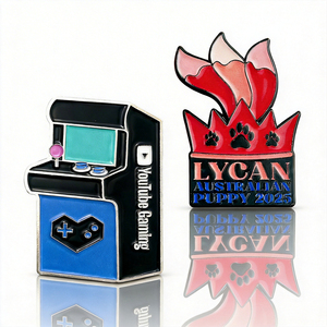 Épinglette en émail personnalisée de haute qualité, motif « Fly High <span class=keywords><strong>Rachel</strong></span> F16 Star », épinglette de revers personnalisée, épinglette en métal sur mesure - Product Image 6