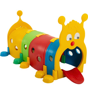 प्लास्टिक सुरंग खेलने क्रॉल खिलौना बालवाड़ी इनडोर खेल का मैदान आउटडोर खेल घर बच्चों के लिए - Product Image 5