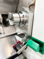 DONGS-Tour CNC automatique hydraulique à lit incliné à double broche TCK52DYS, avec entraînement de sous-broche tour CNC