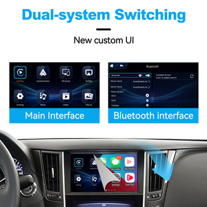 Joyeauto 2015 2016 2017 2018 2019 Infiniti Q50 Q60 q50l QX50 Nissan tuần tra không dây Apple Carplay Android tự động máy nghe nhạc Màn hình - Product Image 5