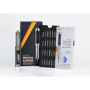 <span class=keywords><strong>MINIWARE</strong></span> ES15S bricolage tournevis électrique avec contrôle de mouvement Compatible 4mm embouts hexagonaux et 800 embouts reconnaissance facile - Product Image 1
