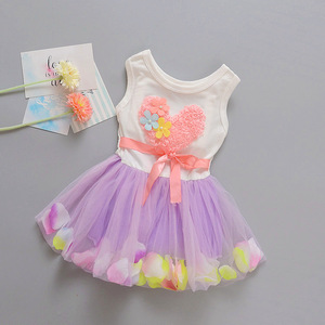 2017 Baby Girl Party Dress Children Frocks Designs Kids Girl Dresses for Children - Product Image 4